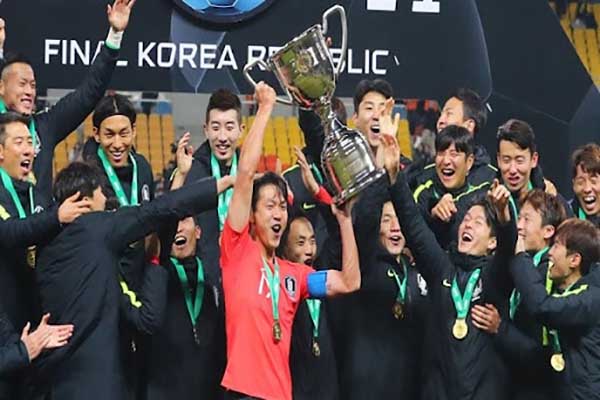 Hàn Quốc là đội vô địch nhiều nhất với 5 lần