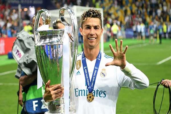 Ronaldo ghi 311 bàn trong thời gian ở Tây Ban Nha