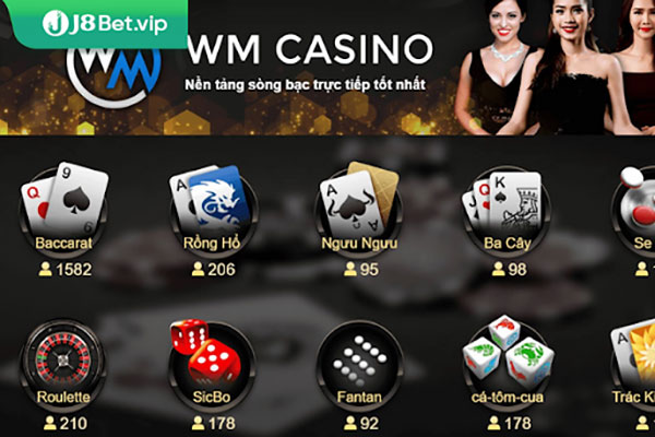 WM Casino - Sảnh cược uy tín lâu đời nhất châu Á