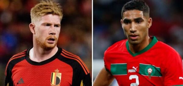 Bỉ vs Maroc được đánh giá là một trận chiến khá căng thẳng của cả hai đội