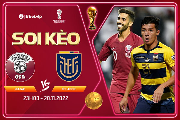 Soi kèo world cup 2022 Qatar vs Ecuador