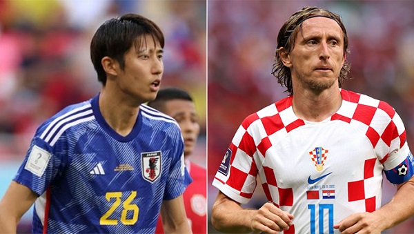 Một trong những đội bất ngờ ở vòng bảng sẽ xuất hiện vào thứ Hai đó là Nhật Bản vs Croatia