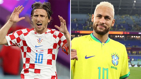 Trận tứ kết đầu tiên cua World Cup 2022 sẽ là cuộc cạnh tranh giữa Croatia vs Brazil