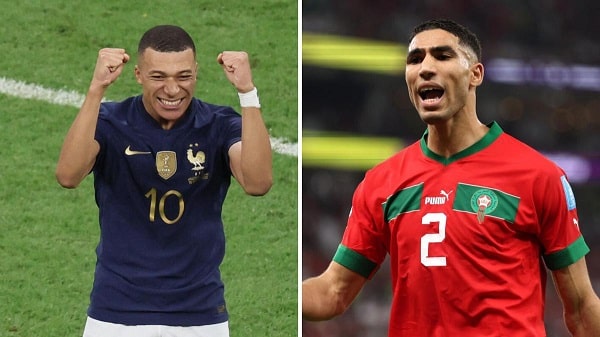 Pháp vs Maroc sẽ gặp nhau ở bán kết Giải vô địch bóng đá thế giới 2022
